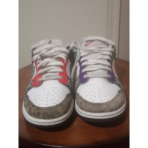 Nike Dunk Low Safari Mix Women's Size 6 Low Top Shoes Sneakers DN3866-100 - Picture 5 of 13